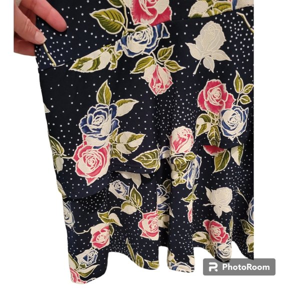 🌸 NWT Signature by Robbie Bee Floral Wrap Dress | 2X | Work-to-Weekend🌸 - Picture 3 of 11